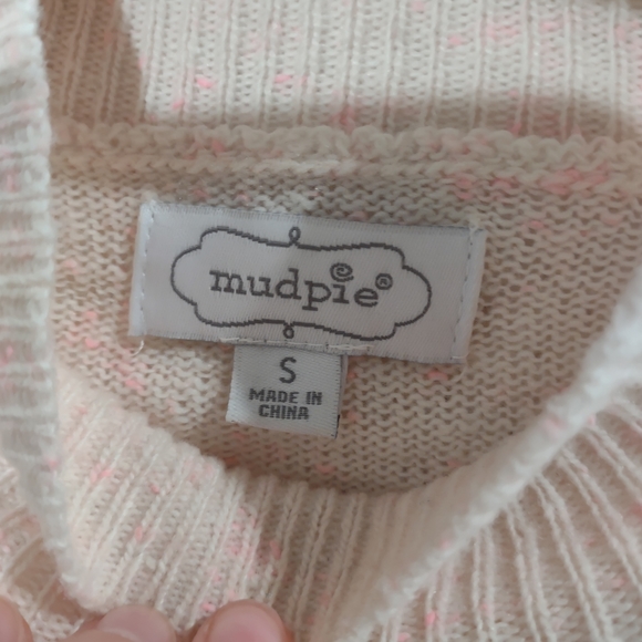 pale pink mudpie top sz small - Picture 2 of 3